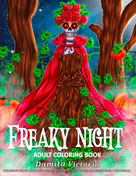 freaky night coloring by damita victoria