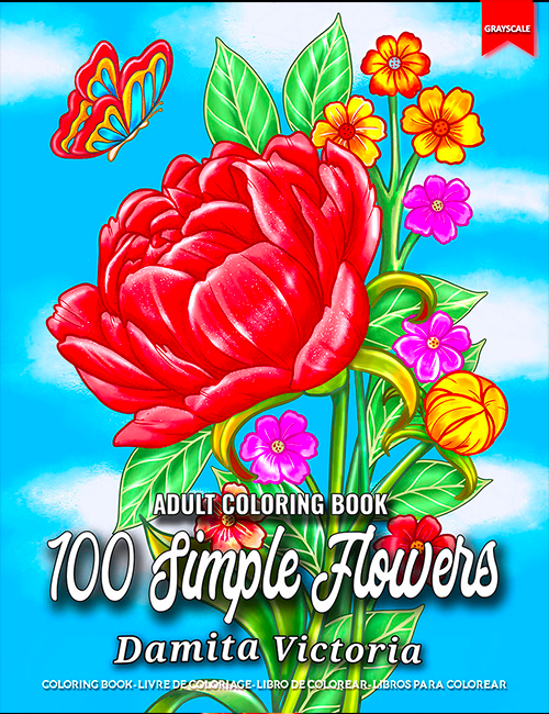 100 Simple Flowers by Damita Victoria