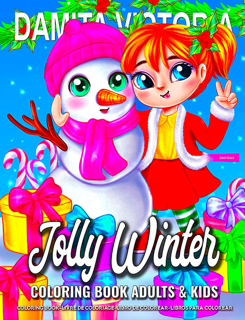 Jolly Winter Coloring Book