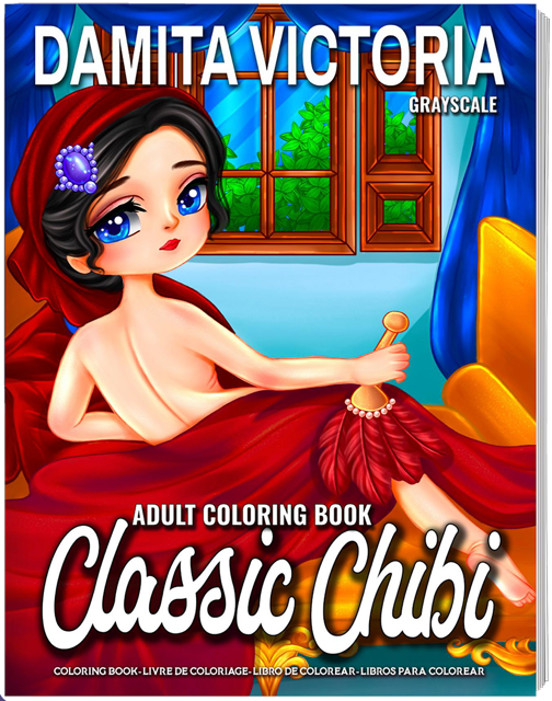 Classic Chibi Coloring Book by Damita Victoria1