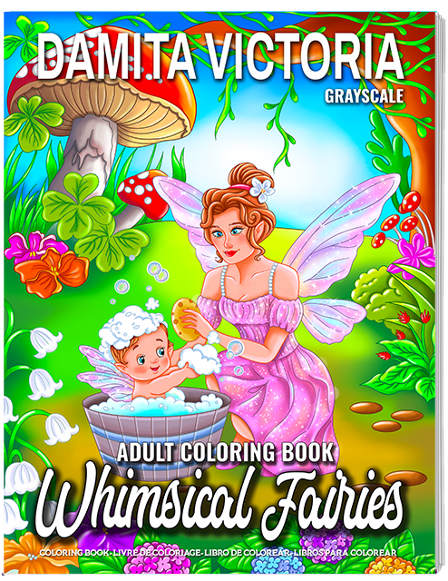 Whimsical Fairies-Adult-Coloring-Book-by-Damita-Victoria